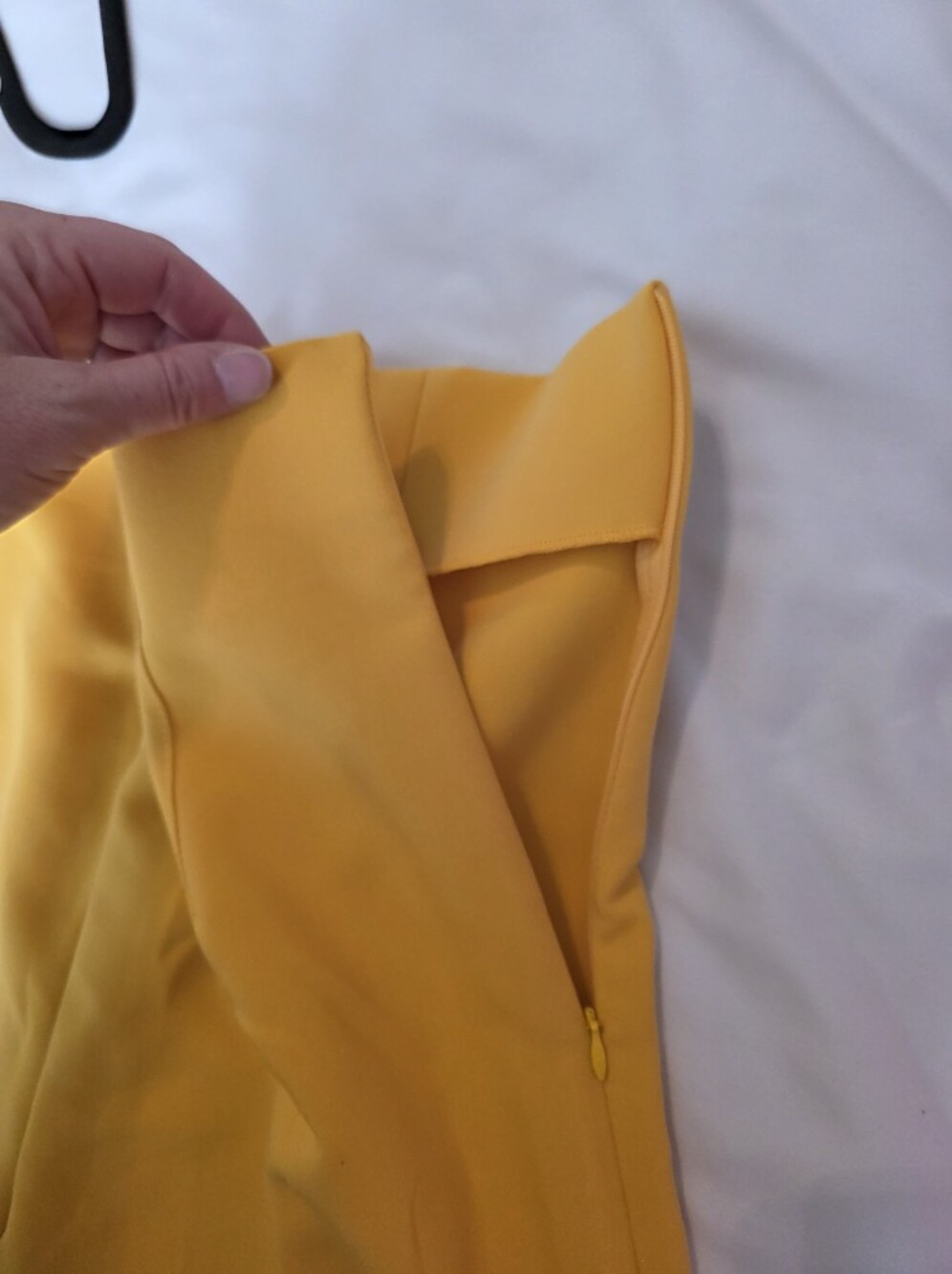 Zara New Yellow Trousers L Office Business Casual - Picture 10 of 10